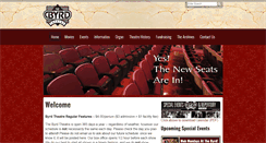 Desktop Screenshot of byrdtheatre.com