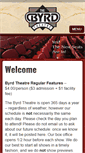 Mobile Screenshot of byrdtheatre.com